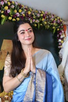 Rashmika Mandanna at Mysaa Launch